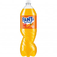 Fanta Zero Sugar Napój gazowany o smaku pomarańczowym 1,5 l
