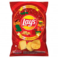 Lay's Chipsy ziemniaczane o smaku sera z żurawiną 130 g