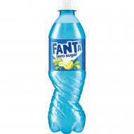 Fanta Zero Sugar Napój gazowany o smaku cytrynowym i kwiatu czarnego bzu 500 ml