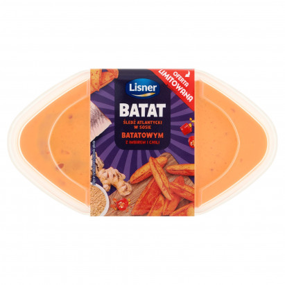 Lisner Śledź atlantycki w sosie batatowym z imbirem i chili 280 g