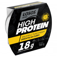Łosoś Ustka High Protein Sałatka z tuńczykiem orientalna curry 160 g