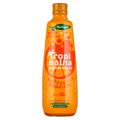 Herbapol Koncentrat napoju tropikalna pomarańcza 405 ml