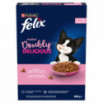 Felix Doubly Delicious Junior Karma z mieszanką kurczaka i indyka i z warzywami 2-12 miesięcy 400 g