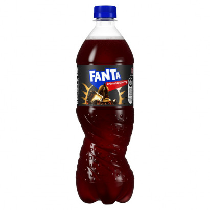 Fanta Napój gazowany o smaku jabłkowo-wiśniowym 500 ml