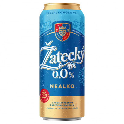 ZATECKY 0% PUSZ 500ML DRS
