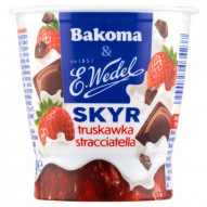 Bakoma & E. Wedel Skyr truskawka stracciatella 150 g