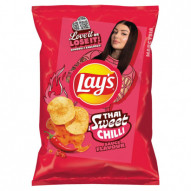 Lay's Chipsy ziemniaczane o smaku słodkiego tajskiego sosu chili 130 g