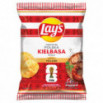 Lay's Chipsy ziemniaczane o smaku kiełbasy 130 g