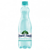 Żywiec Zdrój Delikatnie Musujący Woda źródlana 500 ml