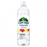 Żywiec Zdrój Naturals Napój niegazowany z delikatną nutą maliny i cytryny 500 ml