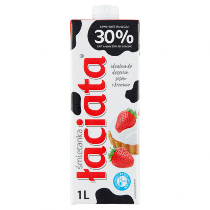 Łaciata Śmietanka 30% 1 l