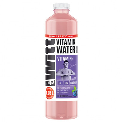 Dr Witt Vitamin Water Napój owocowy o smaku jagody 1,25 l