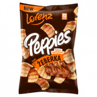 Peppies Chrupki ziemniaczano-pszenne smak żeberka 100 g