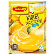 Winiary Kisiel z cukrem smak cytrynowy 77 g