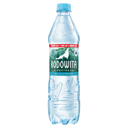 Rodowita z Roztocza Naturalna woda mineralna niegazowana 0,6 l