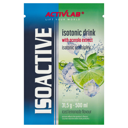 Activlab Isoactive Koncentrat napoju izotonicznego o smaku mrożonej lemoniady 31,5 g