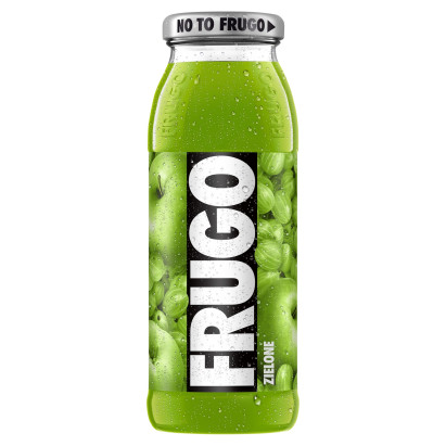 Frugo Zielone Napój wieloowocowy niegazowany o smaku agrestu pigwy i jabłka antonówki 300 ml