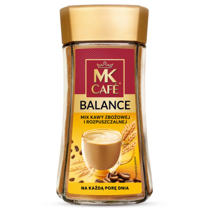 MK Café Balance Mix kawy zbożowej i rozpuszczalnej 180 g