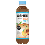 Oshee Vitamin Tea Zero Niegazowany napój herbaciany o smaku brzoskwiniowym 555 ml