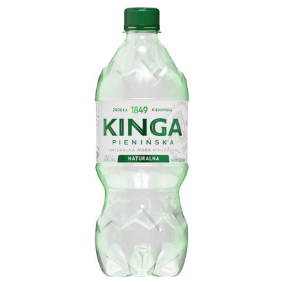 Kinga Pienińska Naturalna woda mineralna lekko gazowana niskosodowa 1 l
