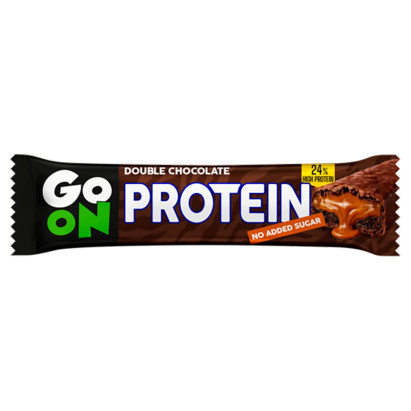 Sante Go On Protein Baton o smaku czekoladowym oblany mleczną czekoladą 45 g