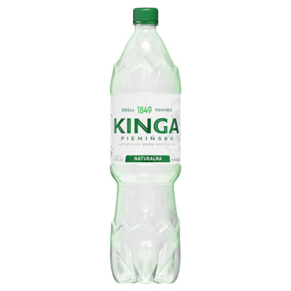Kinga Pienińska Naturalna woda mineralna lekko gazowana niskosodowa 1,5 l