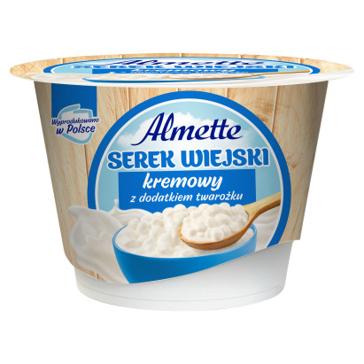 Almette Serek wiejski kremowy z dodatkiem twarożku 150 g