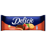 Delicje Szampańskie biszkopty z galaretką truskawkową - 147 g