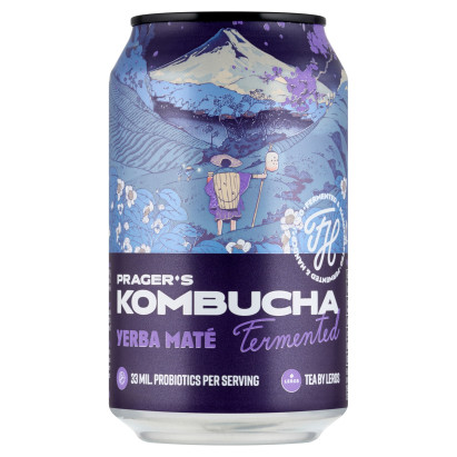 Prager's Yerba Maté Kombucha 330 ml