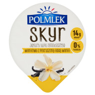 Polmlek Skyr jogurt typu islandzkiego waniliowy z pokruszoną laską wanilii 150 g