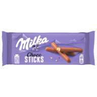 Milka Choco Sticks, ciasteczka oblane mleczną czekoladą - 112 g