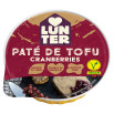 Lunter Paté de tofu z żurawiną 75 g 