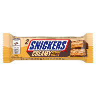 Snickers Creamy Peanut Butter Czekolada mleczna z nadzieniem 36,5 g (2 x 18,25 g)