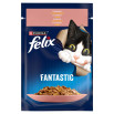 Felix Fantastic Karma dla kotów z łososiem w galaretce 85 g