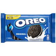 OREO Original ciasteczka z nadzieniem o smaku waniliowym z dodatkiem kakao 24 sztuki 264 g
