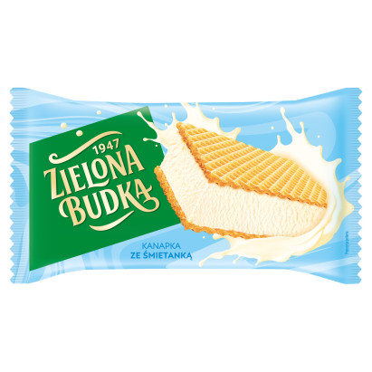 Zielona Budka Kanapka ze śmietanką 180 ml