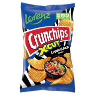Crunchips X-Cut Chipsy ziemniaczane o smaku słodko-pikantnym 130 g