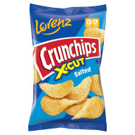 Crunchips X-Cut Chipsy ziemniaczane solone 130 g