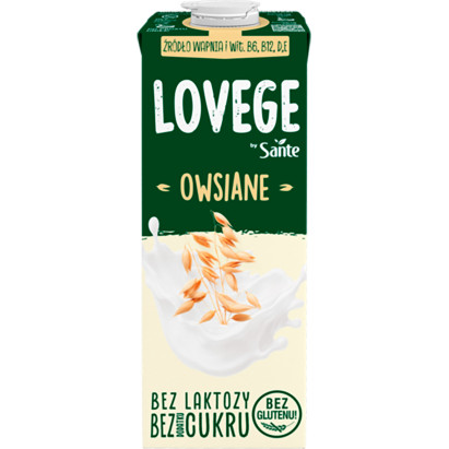 Sante Bezglutenowy napój owsiany 1 l