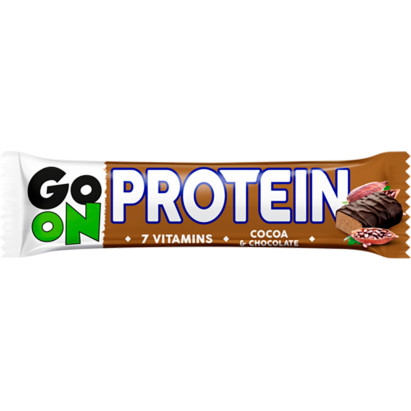 Go On Protein Baton kakaowy w czekoladzie 50 g