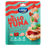 Lisner Hello Tuna Soczysty tuńczyk w dressingu z suszonymi pomidorami 85 g