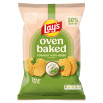Lay's Oven Baked Pieczone formowane chipsy ziemniaczane o smaku jogurtu z ziołami 110 g