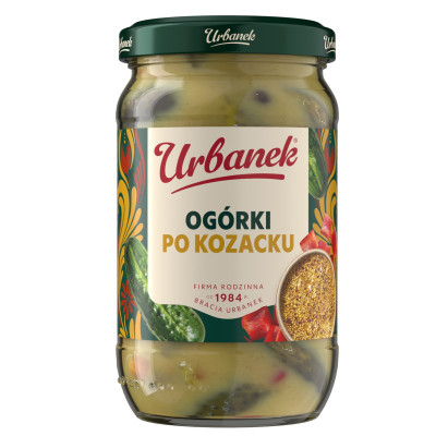 Urbanek Ogórki po kozacku 680 g