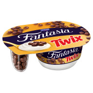 Fantasia Jogurt karmelowy z mieszanką Twix 120 g
