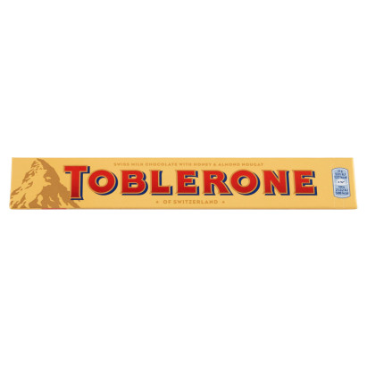 Toblerone Szwajcarska czekolada mleczna z nugatem miodowo-migdałowym 100 g