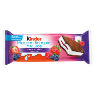 Kinder Mleczna kanapka owoce leśne 28 g