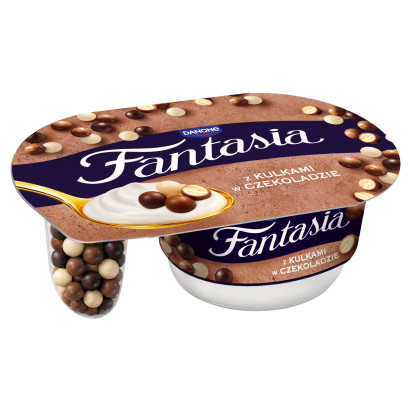 Fantasia Jogurt kremowy z kulkami w czekoladzie 100 g