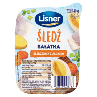 Lisner Sałatka śledziowa z jajkiem 140 g