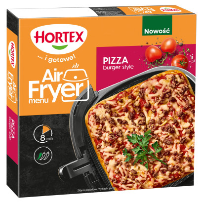 Hortex Air Fryer Menu Burger Style Pizza 285 g