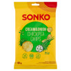 Sonko Chipsy z ciecierzycy o smaku kwaśnej śmietanki z cebulką 60 g